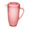 Homeroots 2.5 Quart Pink Diamond Acrylic Pitcher 523316 - alternate 1