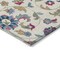 Homeroots 9' X 12' Linen Pink And Denim Blue Floral Washable Indoor Outdoor Area Rug 597828 - alternate 7