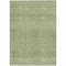 Homeroots 3' X 5' Green And Ivory Chevron Washable Indoor Outdoor Area Rug 612250 - alternate 5