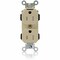 Leviton Straight Blade Receptacle, 5-15R, 15 A, 125V AC, Self-Grounded MT562-SI - alternate 1