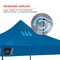 Ergodyne Single Blue Heavy Duty Pop-Up Tent - 10ft x 10ft 6002 - alternate 8
