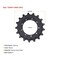 Mytee Products 17 Teeth Drive Sprocket for Kubota Models SVL 90 Replaces V0611-21112 TDSRT-V0611-21112 - alternate 4