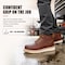 Handpoint Mens 6 in Soft Toe Work Boots-Lightweight Water Resistant Leather Boots, Slip Resistant, 7 VCK3036D-7 - alternate 5