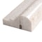 Apollo Tile Beige 2x12 Crystal Sand Marble Polished Chair Rail Tile Trim 1.67 sqft/case, 10PK APLMSH882PA - alternate 3