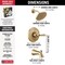 Delta Kayra Monitor 14 Series Tub & Shower Shower Trim T14433-CZ - alternate 3