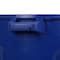 Toter 32 Gal. Round Trash Can w/ Lift Handle, Blue RND32-B0705 - alternate 3