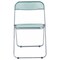 Leisuremod Lawrence Acrylic Folding Chair with Metal Frame, Jade Green, 4PK LF19G4 - alternate 5