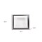 Homeroots 14in Black Glass Standard Display Stand 364370 - alternate 2
