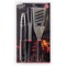 Gibson Home Huckleberry 3 Piece Stainless Steel BBQ Tool Set in Black and Red 126342.03 - alternate 6