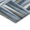 Homeroots 8' X 10' Denim Blue Gray And Ivory Geometric Washable Indoor Outdoor Area Rug 598253 - alternate 7