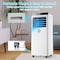 Edendirect 8,000 BTU (DOE) Portable Air Conditioner Cools 350 Sq. Ft. with Dehumidifier, Drain Hose and Remote ZR-KY-8K-07B - alternate 5