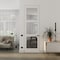 Sartodoors Hidden Door, Lucia 2555 White Silk Concealed Metal Frame 42 x 80 Left Inswing LUCIA2555MF-WS-42x80-LH-I - alternate 3