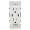 Leviton USBReceptacle, 15A, White, Thermoplastic T5636-W - alternate 7
