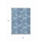 Homeroots 5' X 8' Denim Blue Navy Blue And Ivory Polka Dot Washable Indoor Outdoor Area Rug 614660 - alternate 8