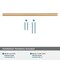 Amerock Caliber 8-13/16 inch 224mm Center-to-Center Champagne Bronze Cabinet Pull BP36959CZ - alternate 3