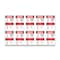 Signmission OSHA Danger Sign, Diesel Fuel No Smoking Bilingual, 5in X 3.5in Decal, 10PK, OS-DS-D-35-VK-1124-10PK OS-DS-D-35-VK-1124-10PK - alternate 1