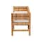 Bali & Pari Ismael Handwoven Seagrass Bench 269-14758-ZORO - alternate 5