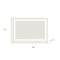 Homeroots 24" Clear Lighted Frameless Bathroom Vanity Mirror 636262 - alternate 3