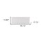 Homeroots 55" White Solid Wood Chest 397652 - alternate 5