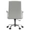 Leisuremod Evander Office Chair in Upholstered Leather and Iron Frame with Swivel and Tilt, White EO20WL - alternate 4