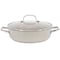 Korkmaz Granita 3.5 Liter Aluminum Nonstick Low Casserole in Tan A1263 - alternate 1