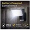 Iq America Dynamic Tracking Battery Powered Motion Security Light - 1500 Lumens Outdoor LED, Black IBT-2415-BK - alternate 6