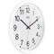 Infinity Instruments Obsidian ITC Business Wall Clock, White, 14in 12830WH-830 - alternate 4