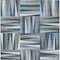 Homeroots 9' X 12' Denim Blue Gray And Ivory Geometric Washable Indoor Outdoor Area Rug 598254 - alternate 4