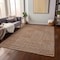 Homeroots 9' X 12' Brown And Beige Geometric Washable Indoor Outdoor Area Rug 596966 - alternate 6