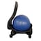 Bintiva Stability Ball Chair, Child, Black with Blue Ball BN-BLCHR-BLU-CH-BT - alternate 2