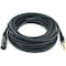 Monoprice 25ft Premier Series XLR Male to 1/4inch TRS Male 16AWG Cable (Gold Plated) 4764 - alternate 1