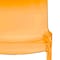 Leisuremod Murray Modern Dining Chair, Transparent Orange MC20TOR - alternate 4
