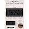 Sierra Grates 4 in. H X 10 in. W Powder Coat Steel, Textured Black Floor Register FLR410-BLK - alternate 3