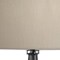 Homeroots 25" Black Acrylic Paris Desk Table Lamp With White Drum Shade 524644 - alternate 5