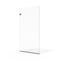 Fab Glass And Mirror Frameless Fixed Tempered Glass Shower Door, 3/8in Thick Water Repellent, St MSD1-24-60BN - alternate 1