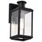 Nuvo Luca, Small Outdoor Lantern, Sand Black Finish, Clear Beveled Glass 60/8510 - alternate 4