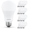 Luxrite A19 LED Light Bulb 100 Watt Equivalent, 2700K Warm White, 1500LM, Non-Dimmable, Standard, 16PK LR21540 - alternate 1