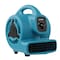 Xpower 600 CFM Multi-Purpose Mini Mighty Air Mover, Utility Fan, Dryer, Blower P-80-Blue - alternate 1