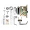 Trans Atlantic Co. DXML Series RightHand Heavy-Duty Commercial MortiseLock with Sectional Leverset Grade1 Privacy in BC DL-DXML40SSRH-US26D - alternate 6