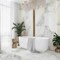 Apollo Tile 24 x 48 in. Matte Soft White with Light Gray Porcelain Wall and Floor Tile 15.5 sq ft/case, 2PK ATH88GL2448A - alternate 2