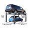 Atlas Automotive Equipment 408Sl Super Deluxe Portable Hobbyist 8,000 Lb. Capacity 4-Post Lift ATTD-408SL - alternate 3