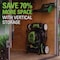 Greenworks 21'' Push Lawn Mower with Dual Battery Ports & 4.0 Ah Battery & 4 Amp Rapid Charger 2541202 - alternate 7