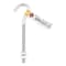 National Hardware Hook/J-Bolt, 5/16-18 Thread, 3-1/4 in L Thread, 5 in L, Steel, Zinc-Plated N100-393 - alternate 2
