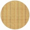 Homeroots 8' Gold And Copper Round Striped Washable Indoor Outdoor Area Rug 615057 - alternate 8