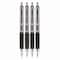 Uni-Ball Signo 207 Gel Pen, Retractable, Fine 0.5 mm, Black Ink, Smoke/Black Barrel, 4PK 61270 - alternate 6