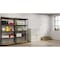 Hirsh Storage Cabinet, 42 in H, 36 in W, 18 in D, Recessed Twist, Keyed, Light Gray, 2 Shelves 22003 - alternate 10