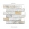 Ackland Selene Oro Subway 12 in. x 12 in. Honed Marble Mosaic Floor and Wall Tile, 10PK AKM-S-SEOR2X4BSWH-CA - alternate 9