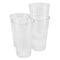 Gibson Home Moonstone 4 Piece 16 Ounce Glass Tumbler Set 141408.04 - alternate 1