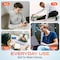 Delton Ergonomic Wired In-Ear USB-C Computer Headset with In-line Microphone, Black 31EC - alternate 5