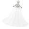 Z-Lite Fleur Brushed Nickel 1 Light Pendant 1958P12-BN - alternate 5